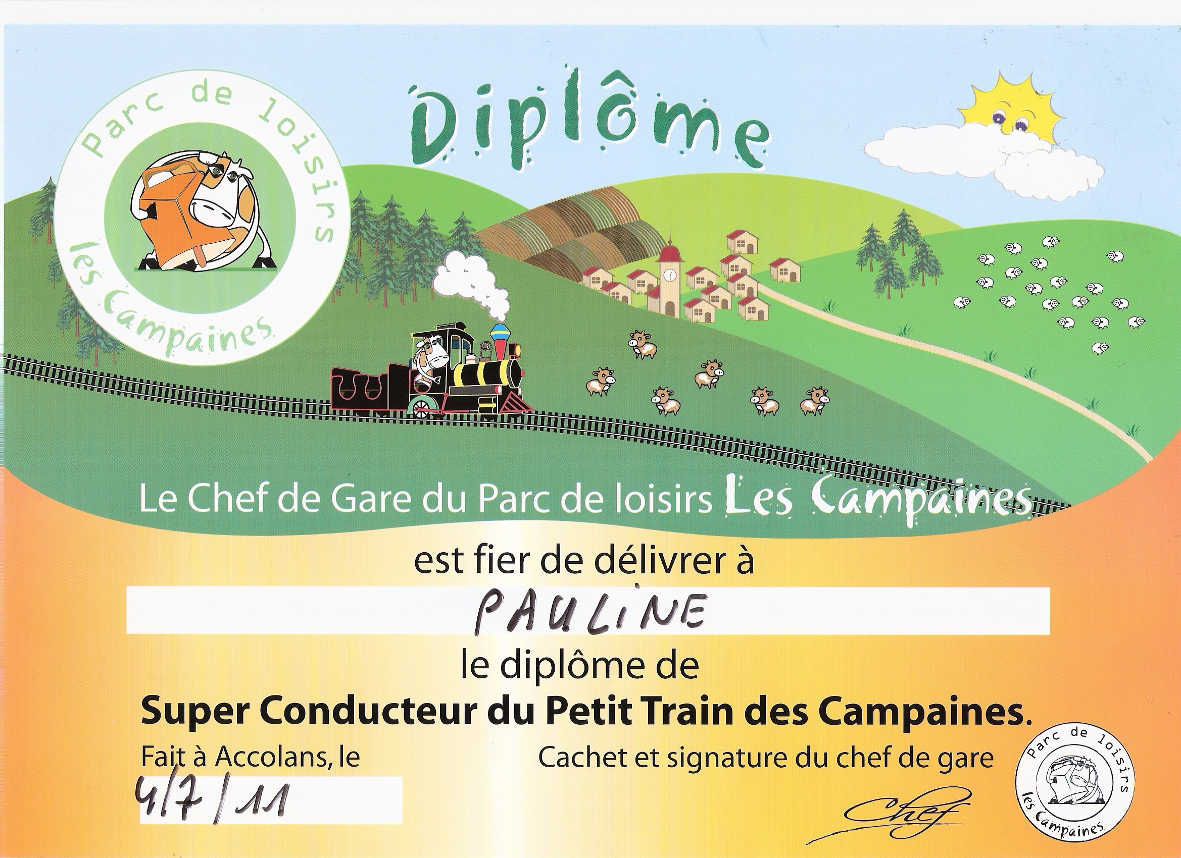 Diplôme de Chauffeur